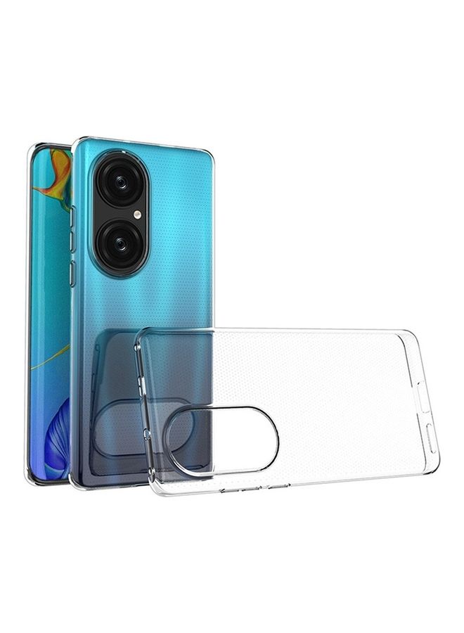 MARGOUN Ultra Slim Soft Shockproof Transparent TPU Clear Case Cover For Huawei P50 Pro 6.0 inch Clear  - Image 4