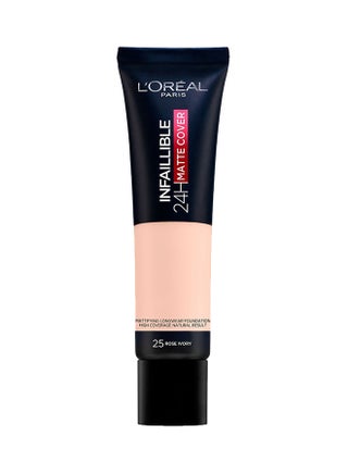 Infaillible 24H Matte Cover Foundation 25 Ivory -Oil Control,High Coverage Rose Ivory - v1661771095/N38111344A_1
