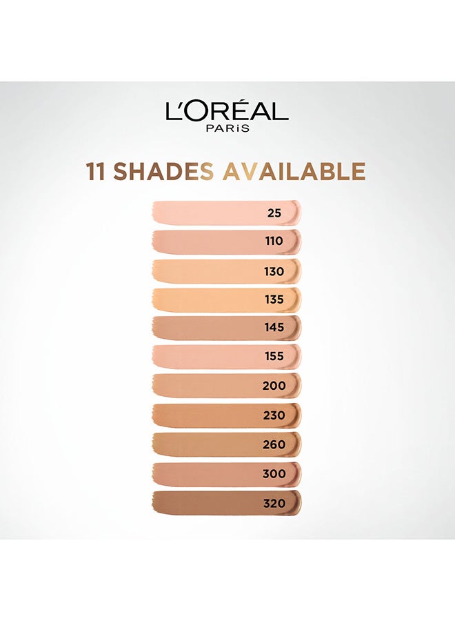 Infaillible 24H Matte Cover Foundation 25 Ivory -Oil Control,High Coverage Rose Ivory