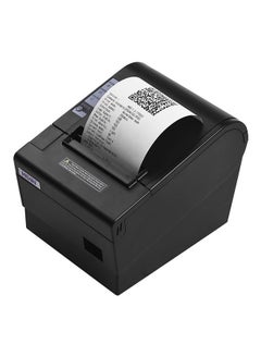 USB Thermal Receipt POS Printer With Auto Cutter 19.5 x 14.1 x 14.7cm Black