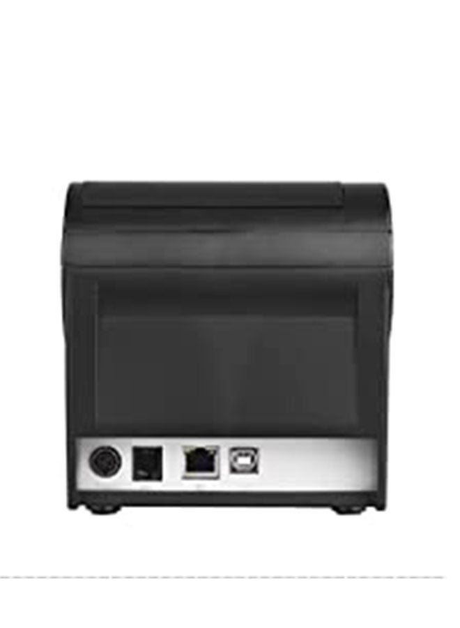 HOIN - USB Thermal Receipt POS Printer With Auto Cutter 19.5 x 14.1 x 14.7cm Black - Image 1