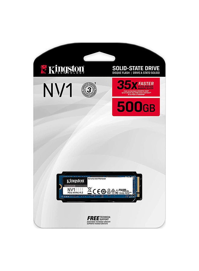 Kingston 500G NV1 M.2 2280 NVMe SSD 500.0 GB  - Image 2