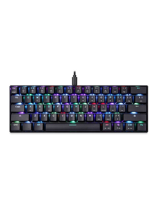 Motospeed CK61 NKRO Mechanical Gaming Keyboard Black  - Image 1