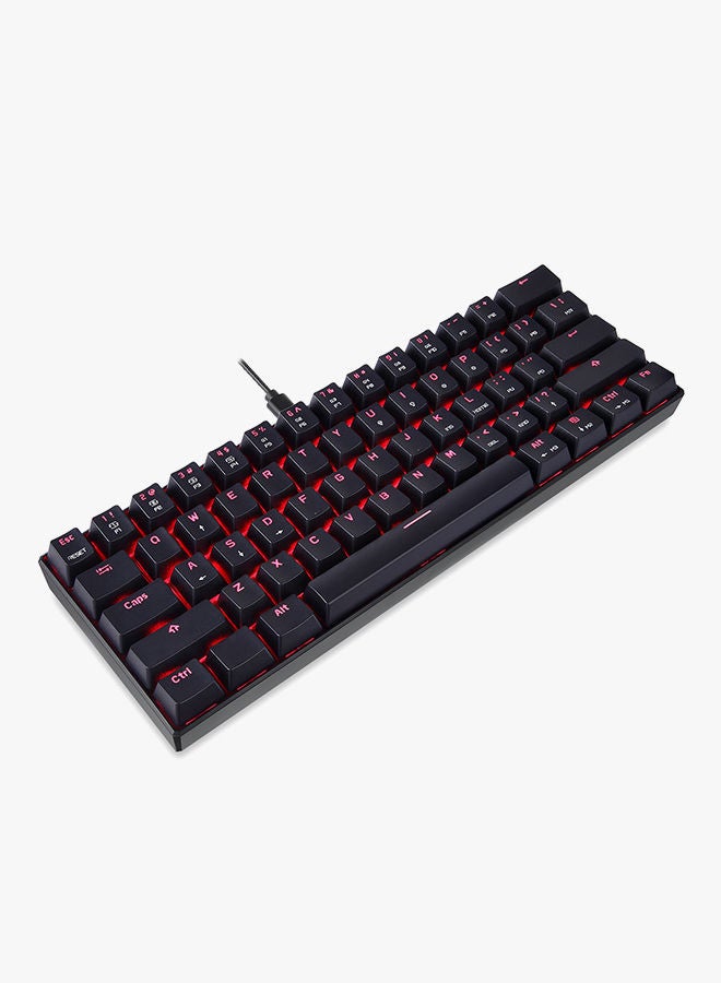 Motospeed CK61 NKRO Mechanical Gaming Keyboard Black  - Image 2