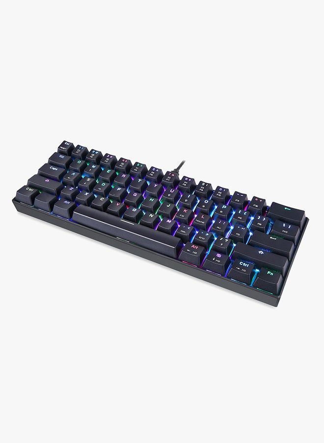 Motospeed CK61 NKRO Mechanical Gaming Keyboard Black  - Image 3