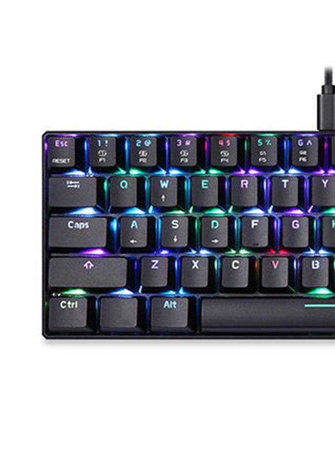 Motospeed - CK61 NKRO Mechanical Gaming Keyboard Black - Image 1