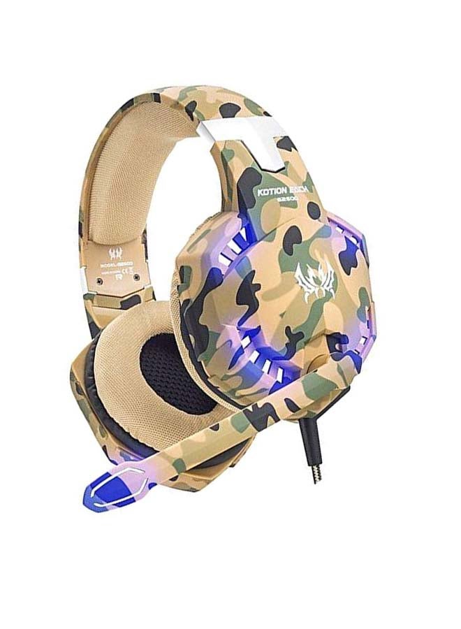 KOTION EACH - G2600 Wired Over-Ear Stereo Gaming Headphones With Mic For PS4/PS5/XOne/XSeries/NSwitch/PC - Image 1