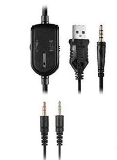 onikuma Gaming Headset - Updated K8 Headset Gaming for PS4  Xbox One, Stereo Over-ear Headphones & Noise-canceling Microphone with Mic for PC Computer, Black  - Image 5