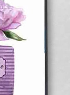 DECOREK Paris Perfume Printed Canvas Painting Purple/Green 57 x 71 x 4.5cm  - Image 5