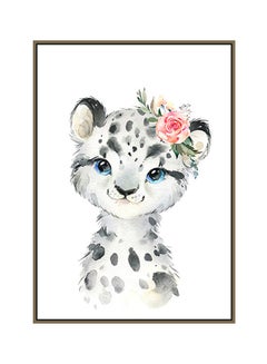 DECOREK Framed Durable Canvas Printing Multicolour  - Image 1