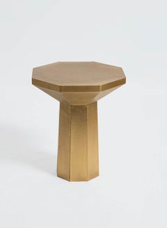 Side Table Luxurious - In Gold Lacquered Wood - Used Next To Sofa As Coffee Corner Gold 50x50x60cm