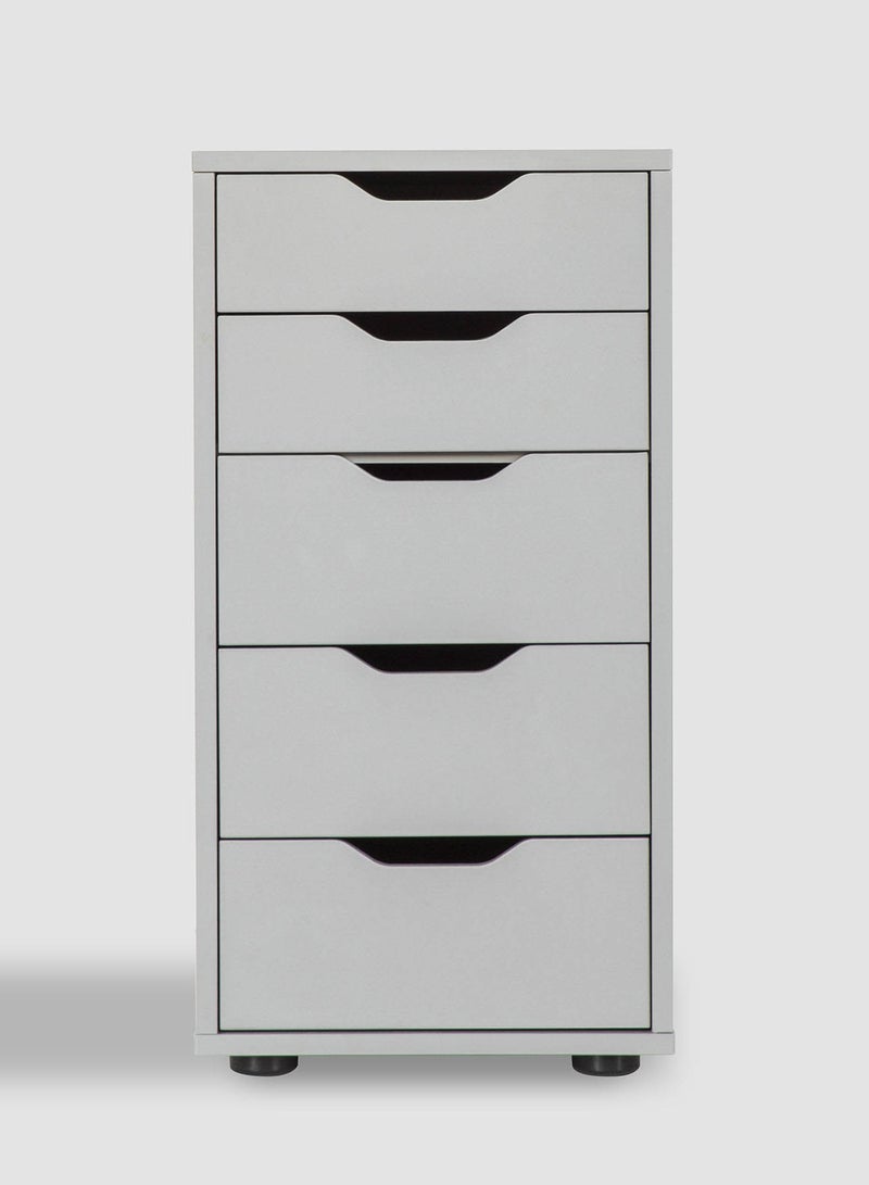 Switch Modern Ideal Design Office Desk Cabinet Book Library With 5 Drawer Unit For The Living Room Office Grey 360*580*699mm  - Image 1