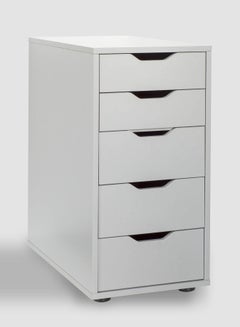 Switch Modern Ideal Design Office Desk Cabinet Book Library With 5 Drawer Unit For The Living Room Office Grey 360*580*699mm  - Image 2