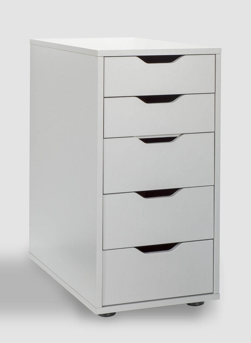 Switch Modern Ideal Design Office Desk Cabinet Book Library With 5 Drawer Unit For The Living Room Office Grey 360*580*699mm  - Image 2