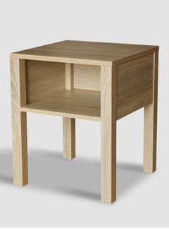 Switch Nightstand Table  - Bedside Table Wood Nightstand Comdina - Bedroom Furniture - beige 450*450*550mm  - Image 2