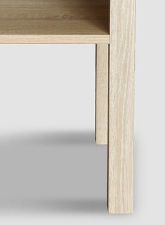 Switch Nightstand Table  - Bedside Table Wood Nightstand Comdina - Bedroom Furniture - beige 450*450*550mm  - Image 5