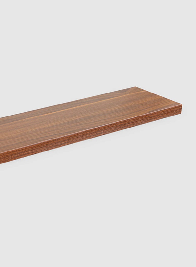 Switch - Simply Decorative Floating Wooden Wall Shelf  For Bedroom Decor Stylish Space Saver Simple Installation Brown 1100*260*39mm - Image 1