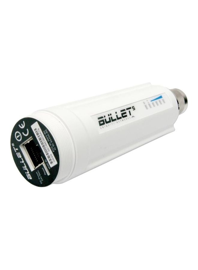 UBIQUITI Bullet 5 Airmax Wireless Radio 5Ghz N-Type Rf Connector White  - Image 5
