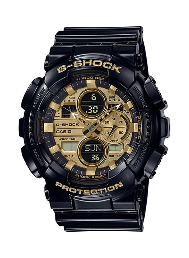 جي شوك ساعة يد انالوج بلس رقمية دائرية مقاومة للماء GA-140GB-1A1DR - Image 1