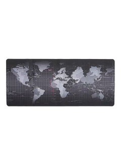 MARGOUN World Map Mouse Pad Large Gaming Mouse Pad Non-Slip Rubber Waterproof Desktop Mat Suitable for Keyboard Computer Laptop Gamers 90x40cm Grey/Black  - Image 2
