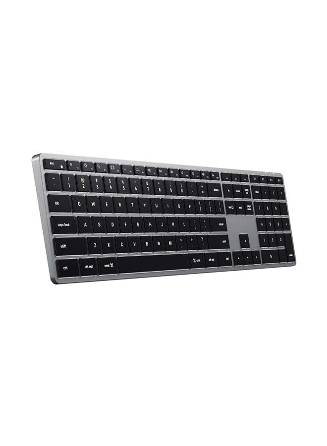 SATECHI Ultra Slim Backlit X3 Bluetooth Keyboard Space Grey - Image 2
