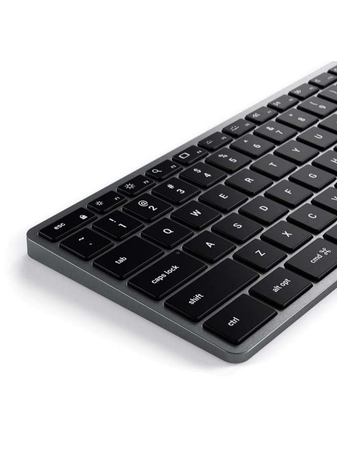 SATECHI Ultra Slim Backlit X3 Bluetooth Keyboard Space Grey - Image 4