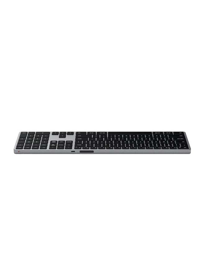 SATECHI Ultra Slim Backlit X3 Bluetooth Keyboard Space Grey - Image 5
