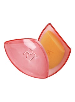 REAL TECHNIQUES Flawless Base Brush Set With Ultra Plush Custom Cut Synthetic Bristles and Extended Aluminum Ferrules with Miracle Complexion Beauty Sponge Makeup Blender with Case Multicolour  - Image 5
