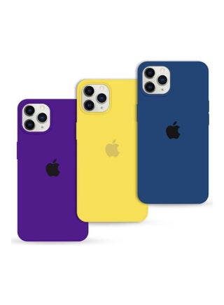 Dark Blue/Yellow/Dark Purple