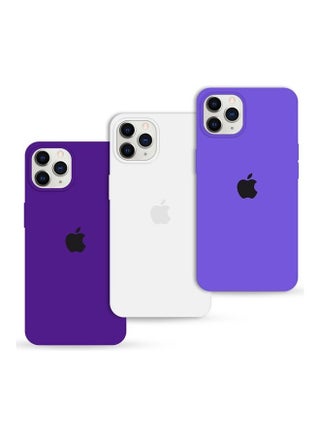 Dark Purple/Light Purple/White