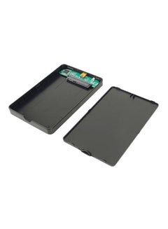 ماركة غير محددة محول حافظة Sata HDD SSD إلى USB 3.0 مقاس 2.5 بوصة مع كابل أسود أسود  - Image 3