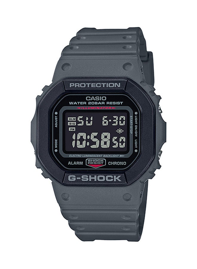 G-SHOCK - Men's Digital Square Water Resistance Wrist Watch DW-5610SU-8DR - Image 1
