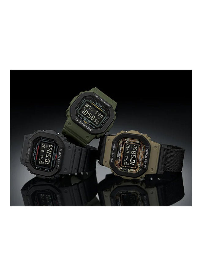 G-SHOCK - Men's Digital Square Water Resistance Wrist Watch DW-5610SU-8DR - Image 1