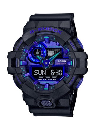 Men's Analog Plus Digital Round Water Resistance Wrist Watch GA-700VB-1ADR - v1661846574/N53346428A_1