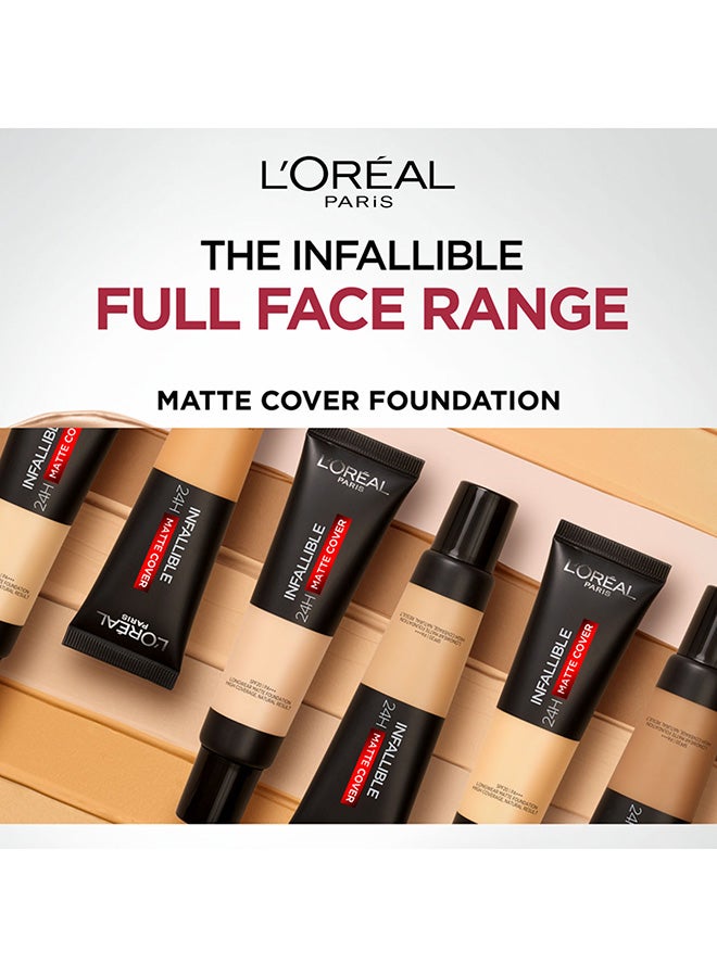L'OREAL PARIS - Infallible 24H Matte Cover Foundation 200 Golden Sand - Image 1