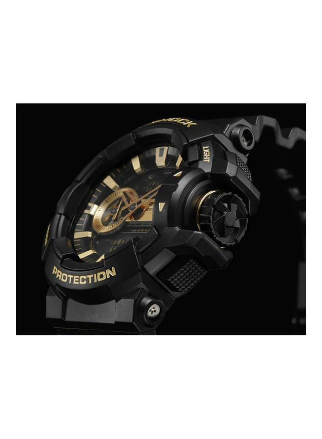 G-SHOCK - Men's Analog Plus Digital Round Water Resistance Wrist Watch GA-400GB-1A9DR - Image 1