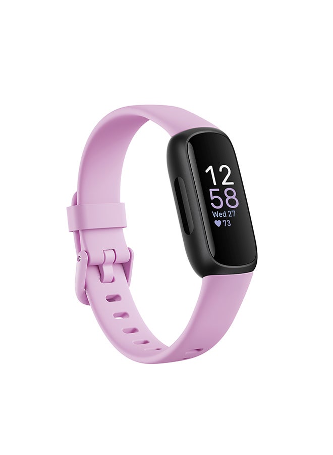 Fitbit - Inspire 3 Activity Tracker with 6-months Premium Membership Included, up to 10 days battery life and Daily Readiness Score, Lilac Bliss - Image 1