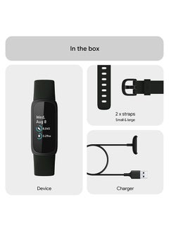 Fitbit Inspire 3 Activity Tracker with 6-months Premium Membership Included, up to 10 days battery life and Daily Readiness Score Midnight Zen  - Image 4