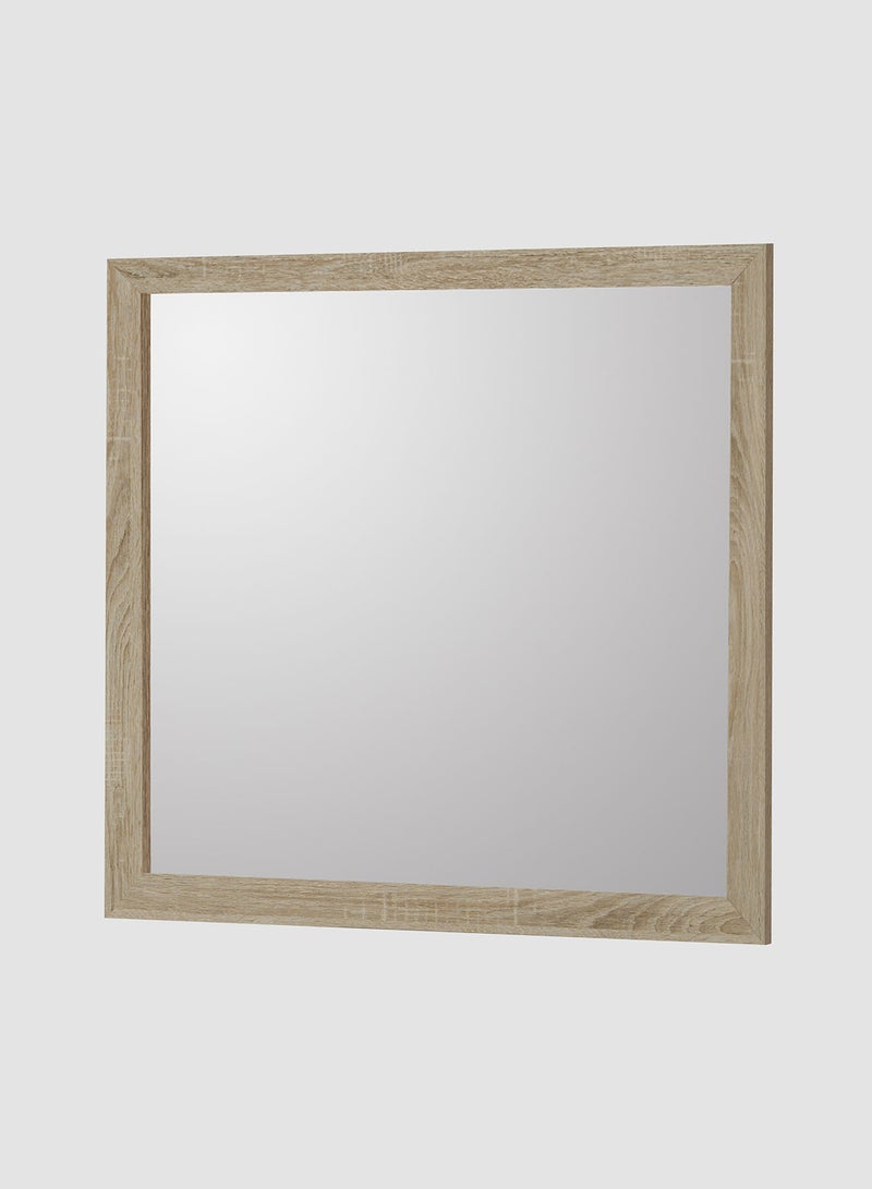 ebb & flow - Beatrixwills Collection Wall Mounted Mirror Engineered Wood Sonoma Oak - Image 1