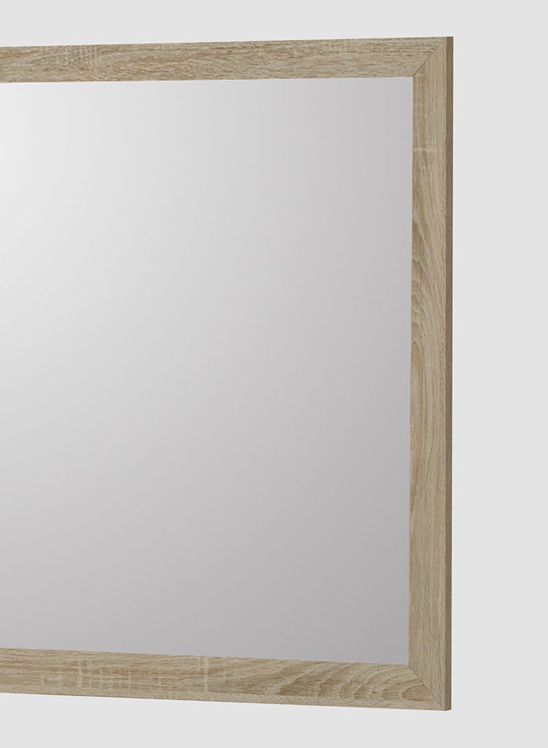 ebb & flow - Beatrixwills Collection Wall Mounted Mirror Engineered Wood Sonoma Oak - Image 1