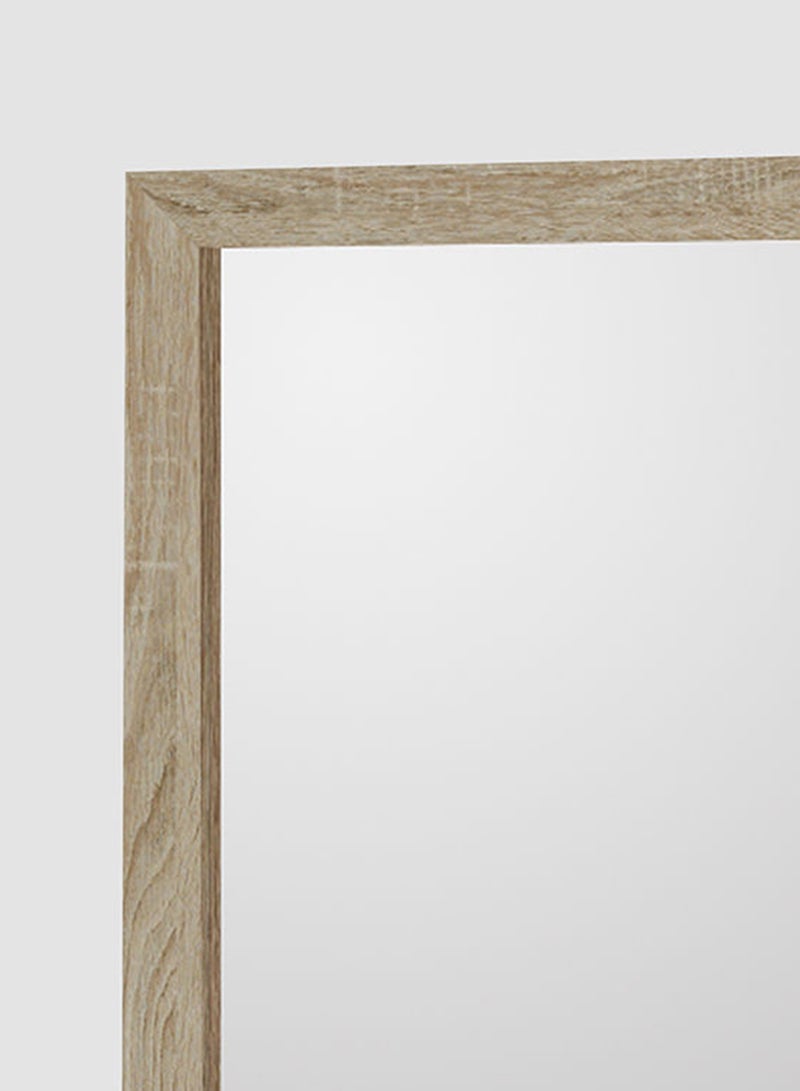ebb & flow - Beatrixwills Collection Wall Mounted Mirror Engineered Wood Sonoma Oak - Image 1