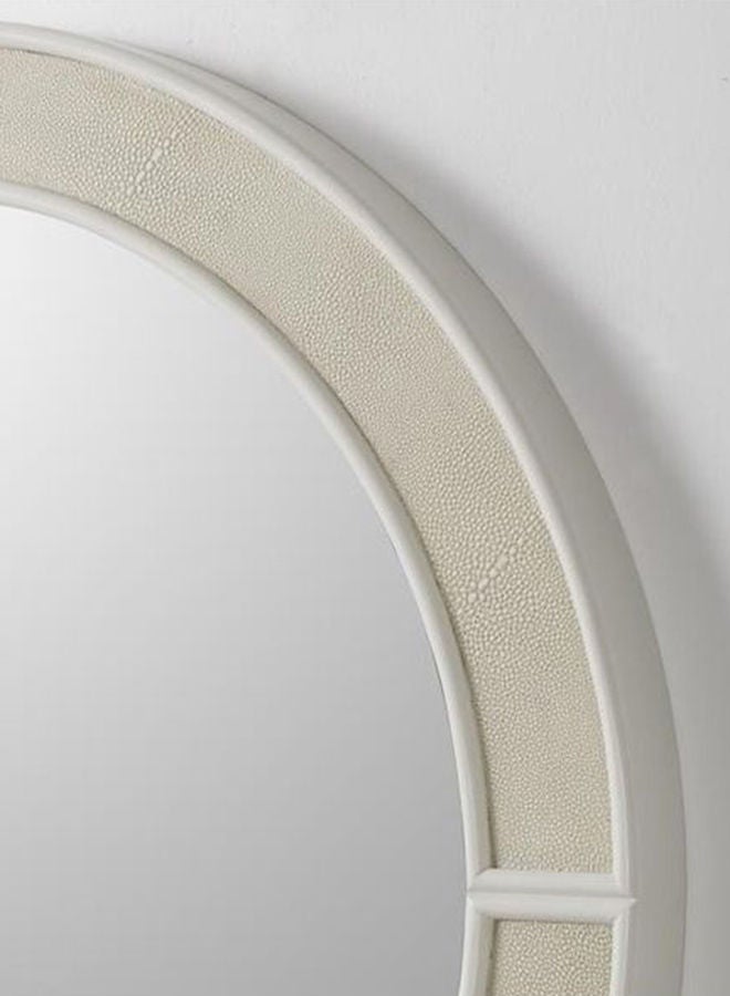 Beatrice Luxurious Collection Round Mirror For The Perfect Stylish Home High Quality Ideal For Entryways Round Mirror - Ivory - v1661859408/N44151989A_2