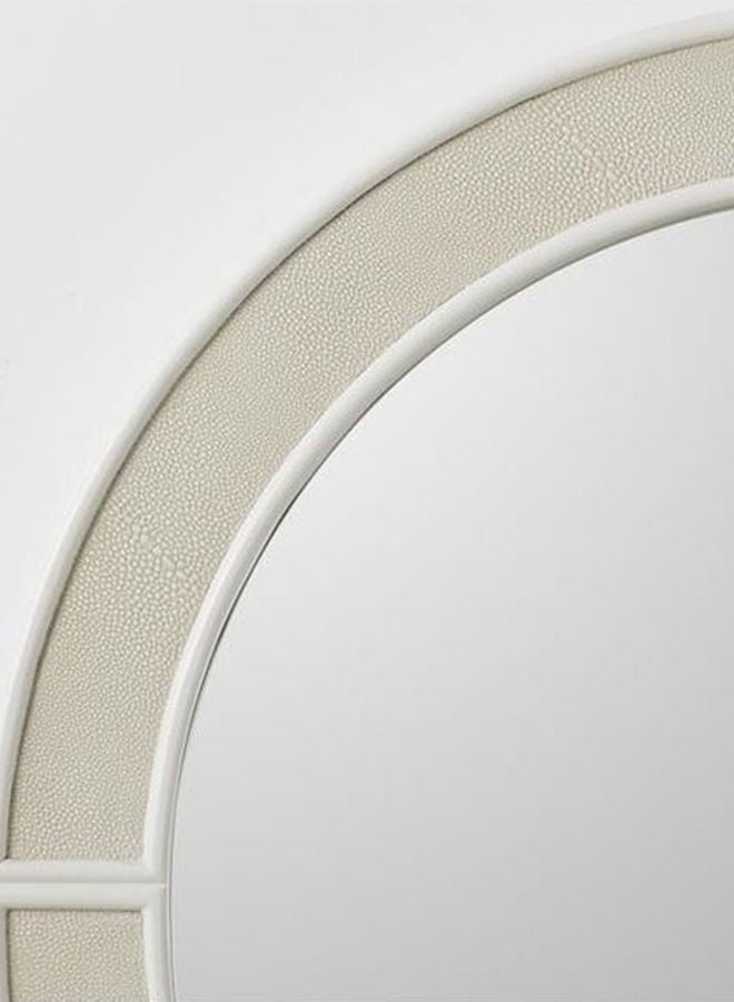 Beatrice Luxurious Collection Round Mirror For The Perfect Stylish Home High Quality Ideal For Entryways Round Mirror - Ivory - v1661859408/N44151989A_3