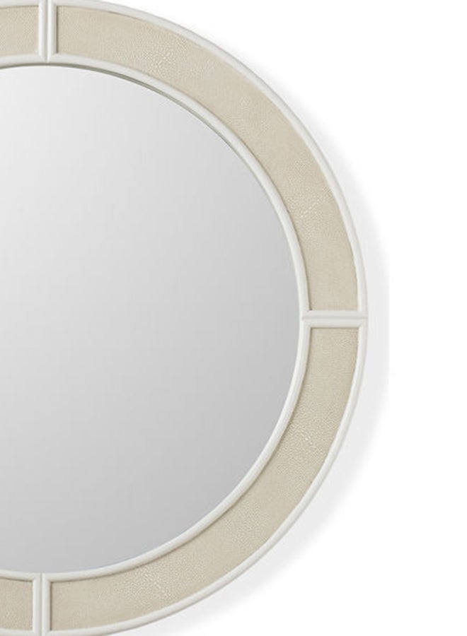 Beatrice Luxurious Collection Round Mirror For The Perfect Stylish Home High Quality Ideal For Entryways Round Mirror - Ivory - v1661859409/N44151989A_5