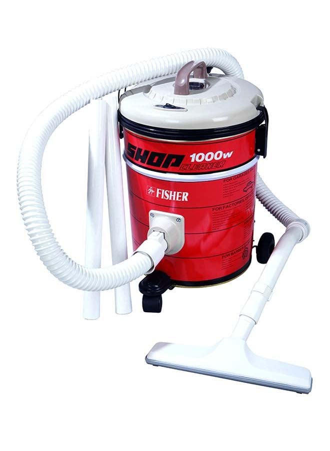 فيشر مكنسة كهربائية 10 لتراً 1000 W BSC-500 أحمر/أبيض  - Image 1