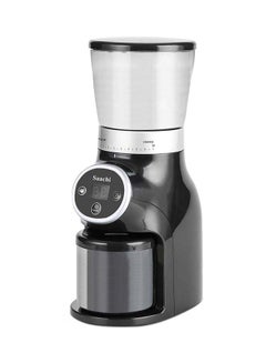 Coffee Grinder With 31 Gring Settings, Power Saving Mode and Anti-Splash System for Easy Cleaning 200 W NL-CG-4966-BK Black