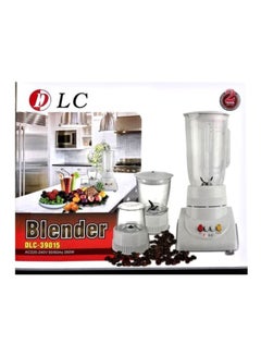دي إل سي  خلاط كهربائي 3 في 1 1.25 L 350 W DLC-39015 أبيض/ شفاف  - Image 2