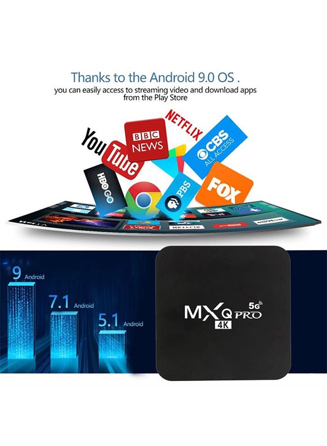 Wownect MXQ Pro 4K Android TV Box ANTV-WO-MXQP-2-16 Black - Image 2