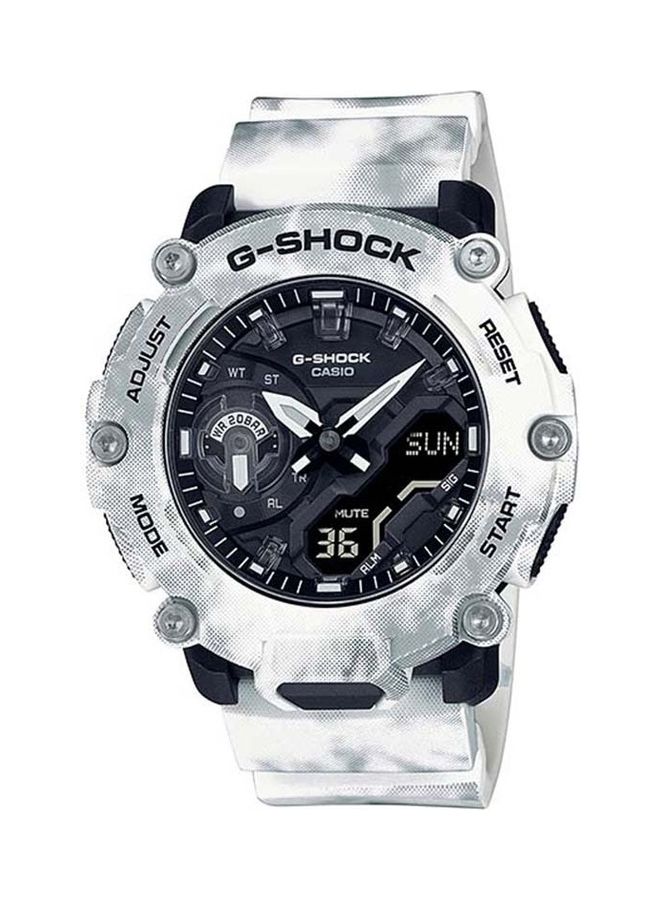 G-SHOCK Men's Casio Analog-Digital Watch Water Resistant  GA-2200GC-7ADR White - Image 1