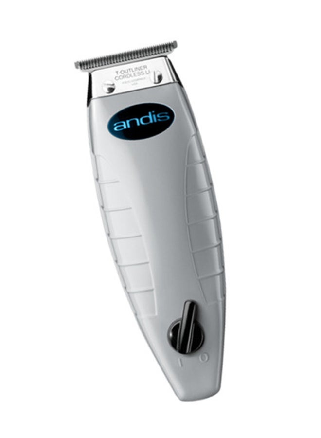 Andis Professional Cordless T-Outliner Beard/Hair Trimmer Silver - Image 1